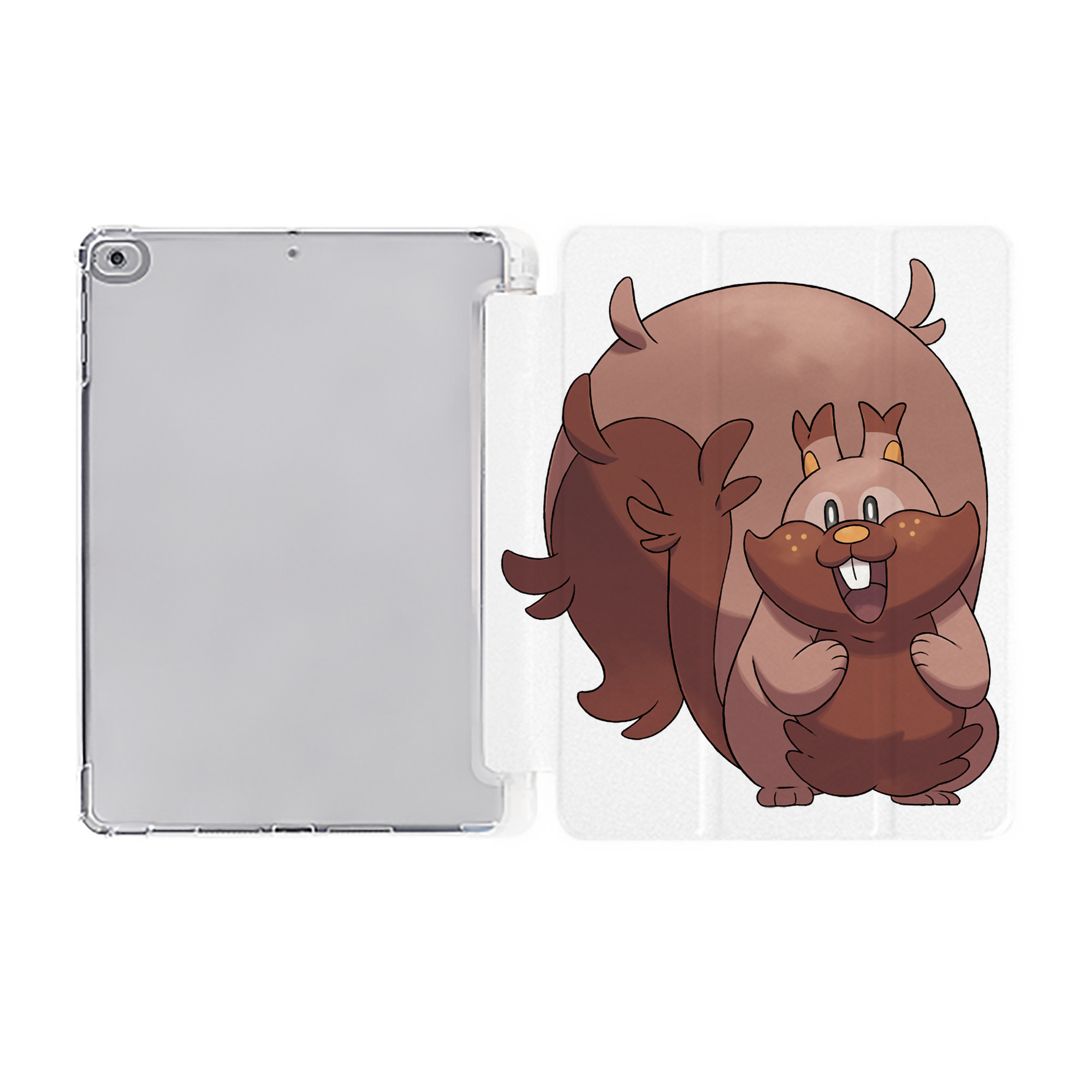 （画像用） ポケットモンスター Pokémon IPad ケース ペン収納付き 三つ折りスタンド PUレザー×シリコン 対応機種9.5/10.5/10.9インチ